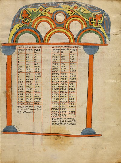 Canon Table Page by Unbekannt Unbekannt